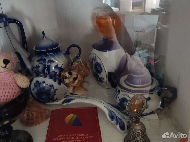 Посуда гжель и хрусталь СССР