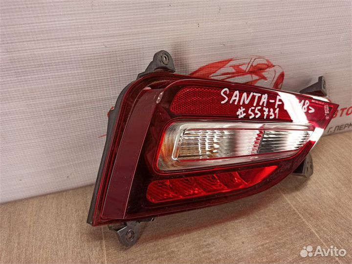 Фонарь противотуманный левый Hyundai Santa-Fe