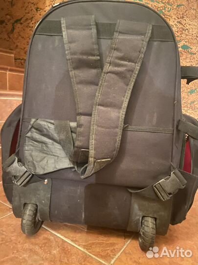 Хоккейный баул на колесах детский