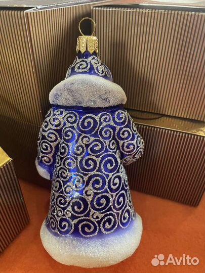 Елочные игрушки Ариель Дед Мороз (в 2х цветах)