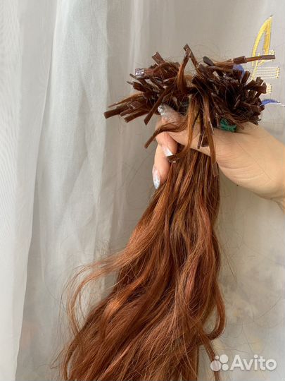 Волосы для наращивания бу 45-50 см