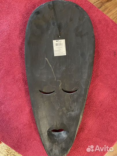 Африканская деревянная маска Индонезия