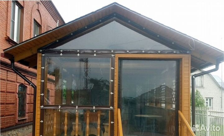 Мягкие окна для террасы под ключ