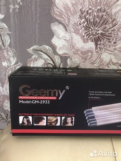 Плойка для волос пятиволновая