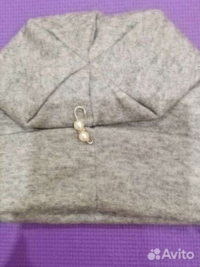 Комплект шапка и косынка