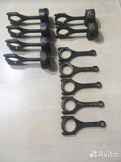 Поршень с шатуном Ауди А6 С6 3.2 AUK