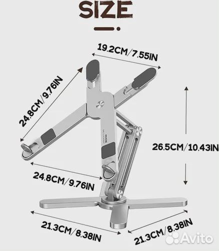 Maichose HY98-G подставка для ноутбука с вращением