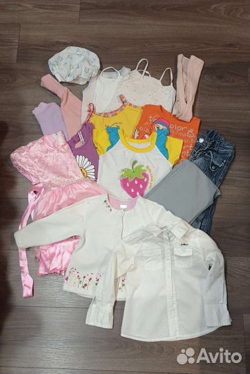 Вещи пакетом на девочку от 1 года до 3
