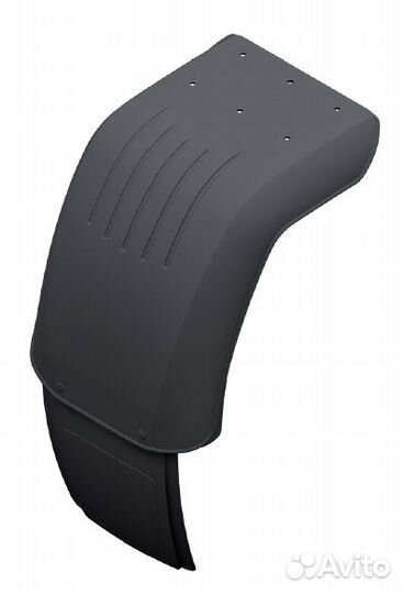 Подкрылки на прицеп с платформой над колёсами, пл