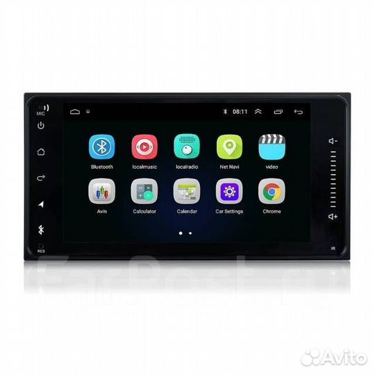 Магнитола штатная Toyota 200*100,2din,Android 11,4