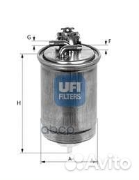 Фильтр топливный Ford Seat VW 2436501 UFI