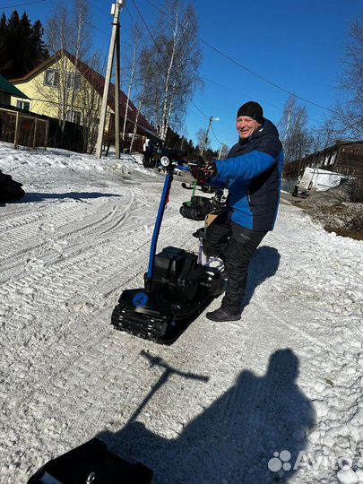 Мотосноуборд Sibmaster