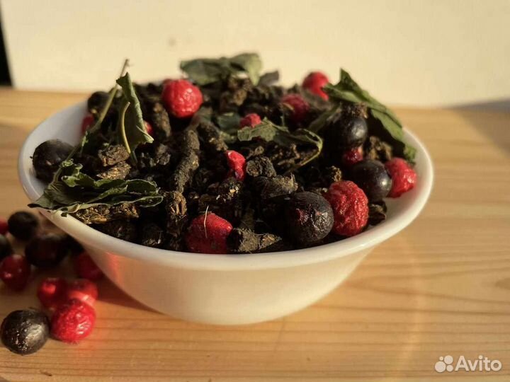 Иван-чай со смородиной 500г, очень ароматный