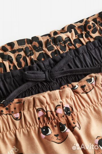 Футболки, шорты H&M для девочки
