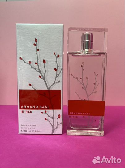Armand basi in red edt 100 ml Новые Оригинал