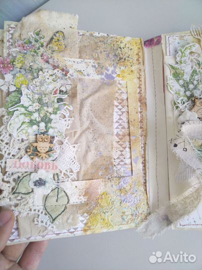 Альбом newborn для новорожденных арт объект