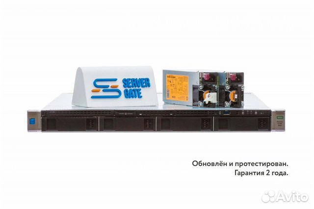 Сервер HP DL360 Gen9 4LFF H240 2xE5-2690v4 128GB