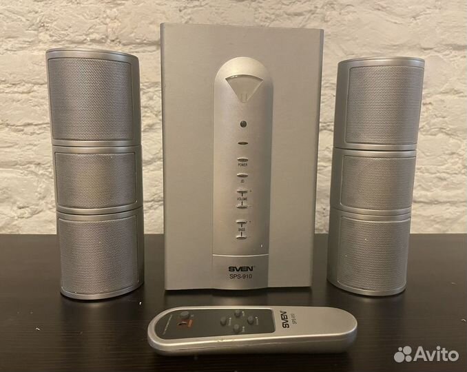 Колонки для компьютера с сабвуфером sven SPS-910