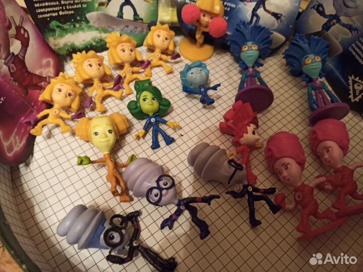 Фигурки из Свит боксов, киндеров и др(Фиксики,пинг