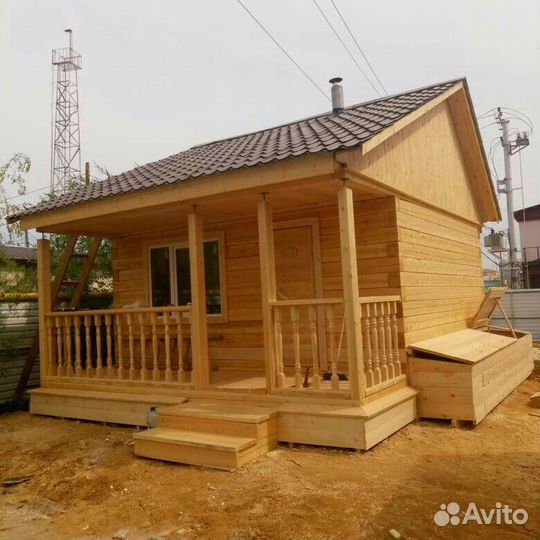 Баня из бруса