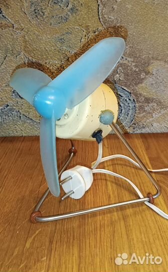 Винтажный настольный Вентилятор вн-8 эпоха СССР