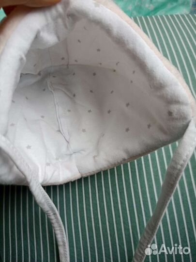 Шапки на малышку, Шапка шлем Журавлик