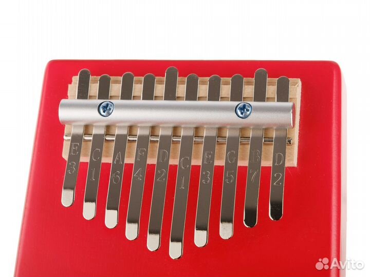 Красная калимба Мозеръ KMKr-2-RD Escudo