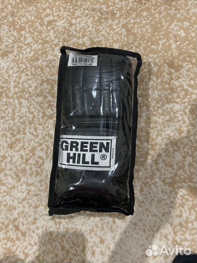 Боксерские перчатки green hill