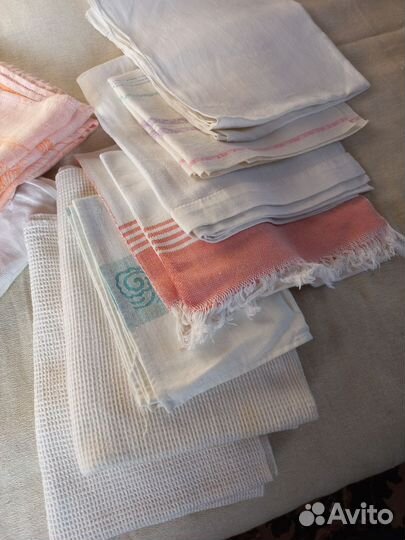 Кухонные полотенца, скатерти марля