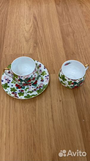 Чашки с блюдцем
