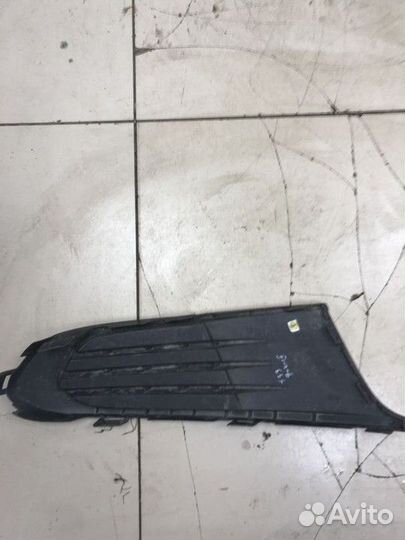 Решетка в бампер под птф Volkswagen Polo