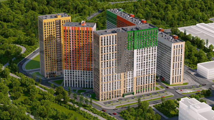 4-к. квартира, 105,1 м², 5/25 эт.