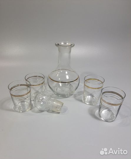 Набор графин стопки СССР