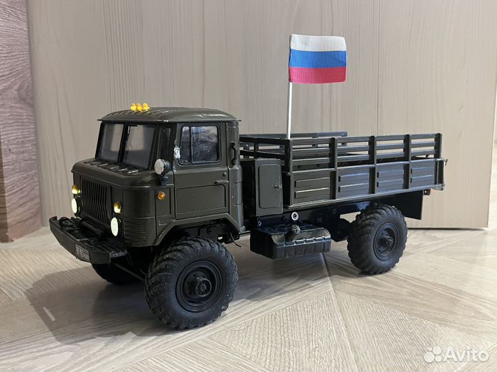 Радиоуправляемая модель газ 66 1/16