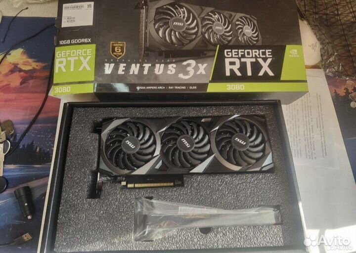 Видеокарта RTX 3080 10GB