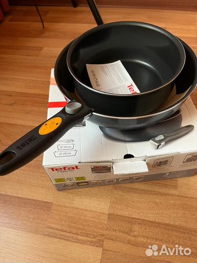 Сковородки Tefal ingenio 20”,26”,ручка