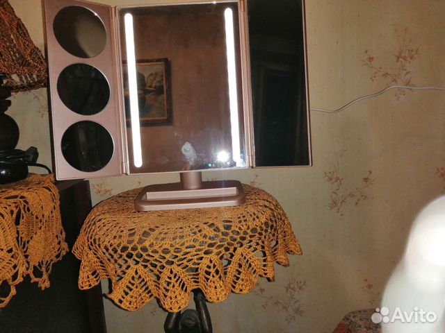 Зеркало настольное складное