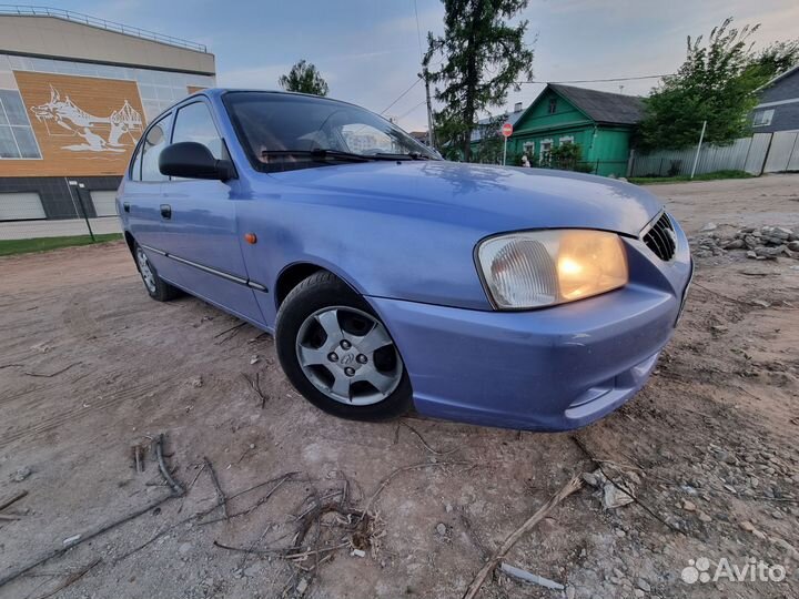 Hyundai Accent 1.5 МТ, 2004, 334 000 км