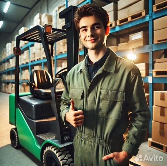 Водитель погрузчика на склад