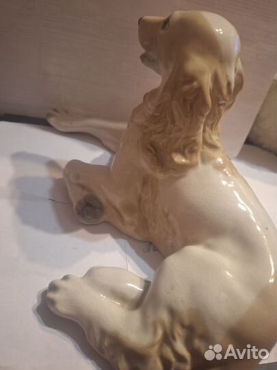 Фарфоровые статуэтки СССР собакп