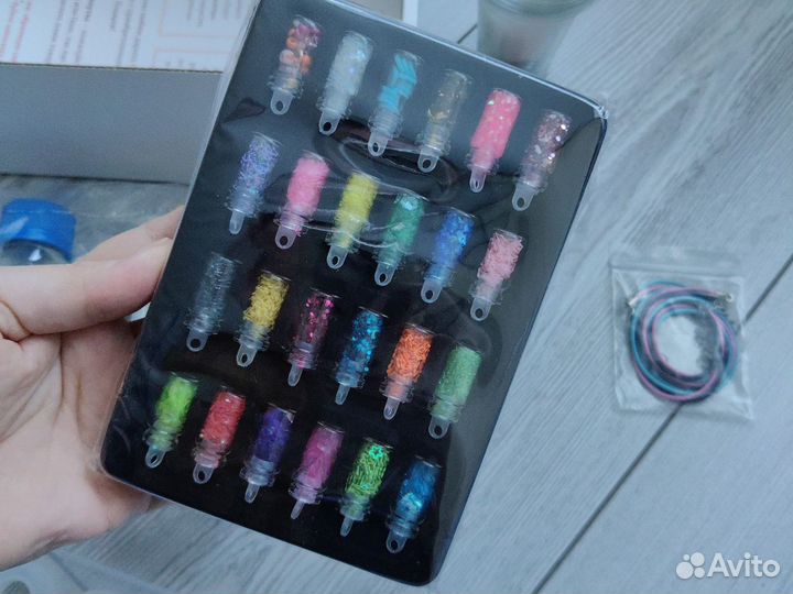 Набор для творчества. Кольца из эпоксидной смолы