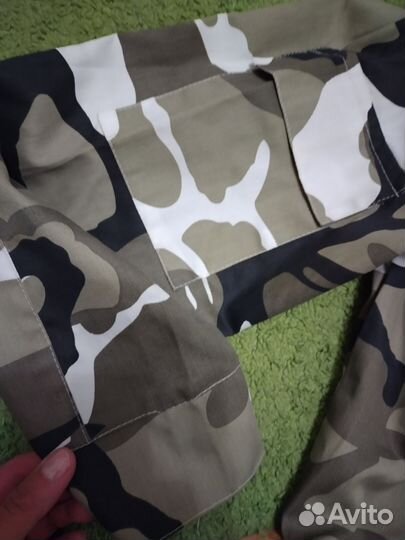 Костюм камуфляжный бшф 54 р-р, новый+футболка