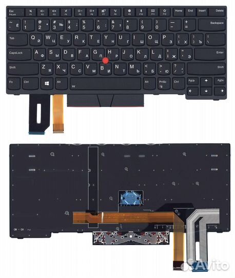 Клавиатура для ноутбука Lenovo ThinkPad E480 E485