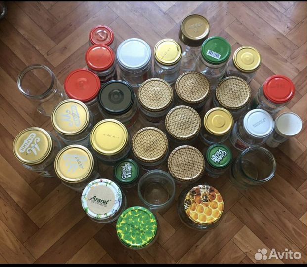 Пакет стеклянных банок