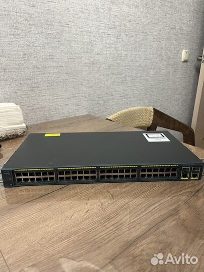 Коммутатор cisco Catalyst WS-C2960+48TC-S