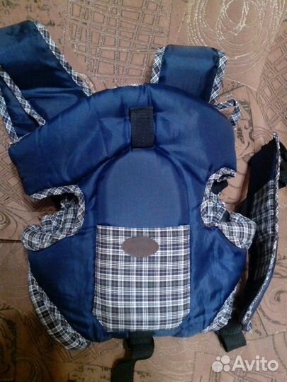 Рюкзак-кенгуру переноска Baby Style Томик Джинс