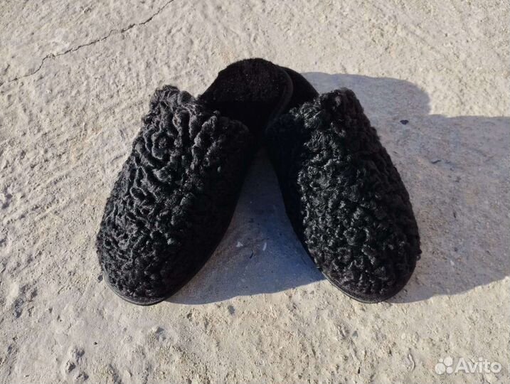Натуральные тапочки