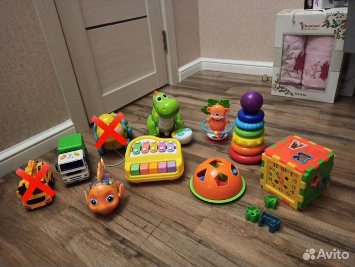 Развивающие игрушки музыкальные, инерционные