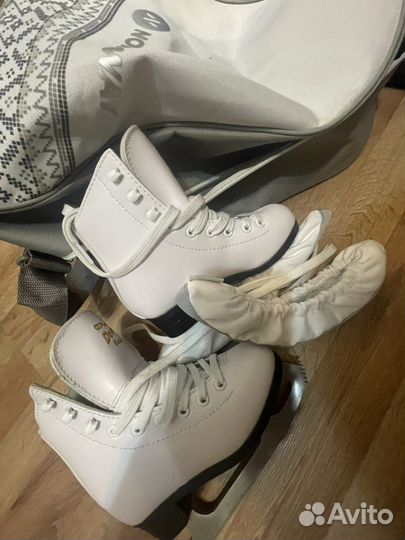 Детские коньки Graf Davos Gold