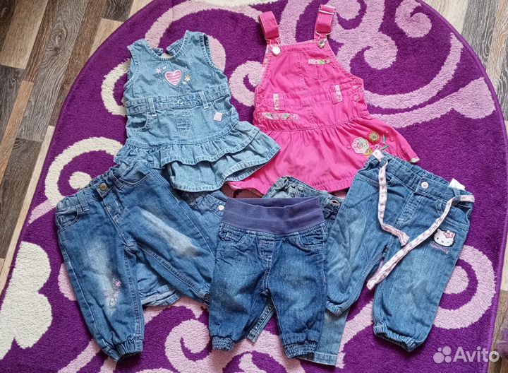 Одежда пакетом малышке